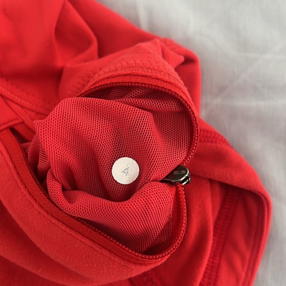 lululemon athletica Red and Black Full-Zip Jacket - Picture 7 of 7